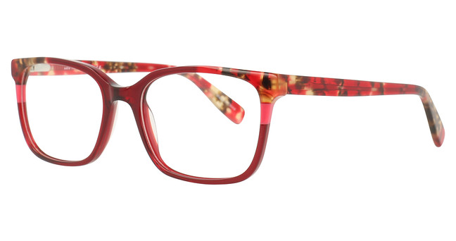 Adin Thomas Eyeglasses AT-448 Cherry/1