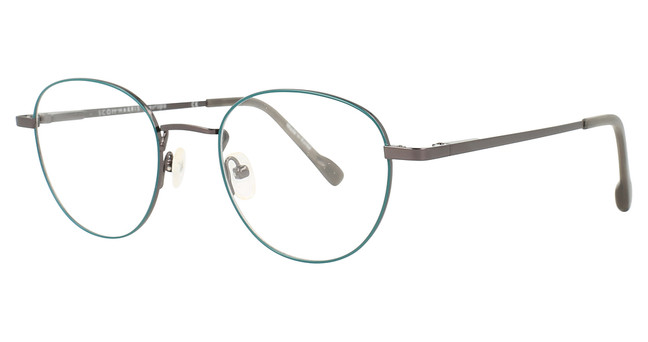 Scott Harris Eyeglasses Scott Harris 692 Teal/Graphite/1