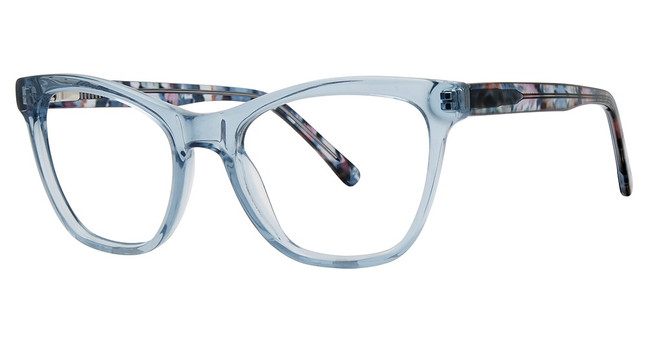 Genevieve Paris Design Eyeglasses Quentin blue marble