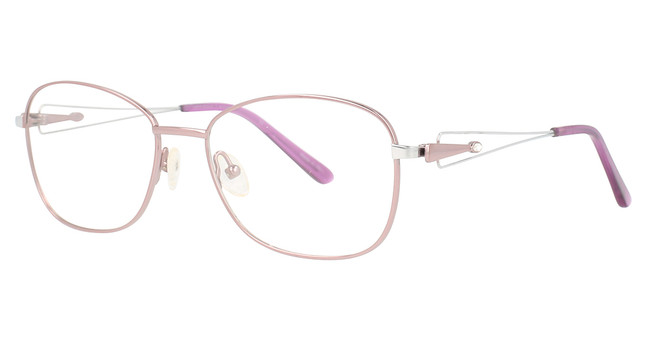 Cote d Azur Eyeglasses CDA 288 Lilac/Silver/1