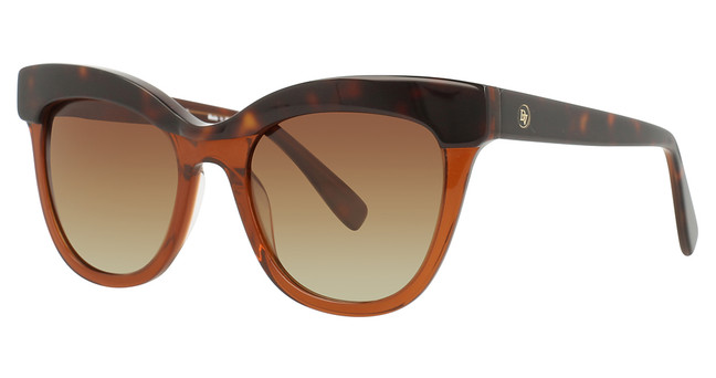 Divaldi Eyeglasses DV0121 Demi Amber & Dark Brown/10