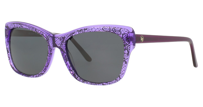 Divaldi Eyeglasses DV0133 Crystal Purple & Purple/80