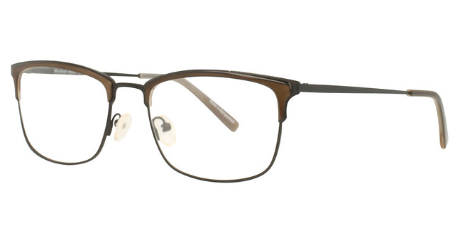 Michael Ryen Eyeglasses MR-312 Hazel/Black/2