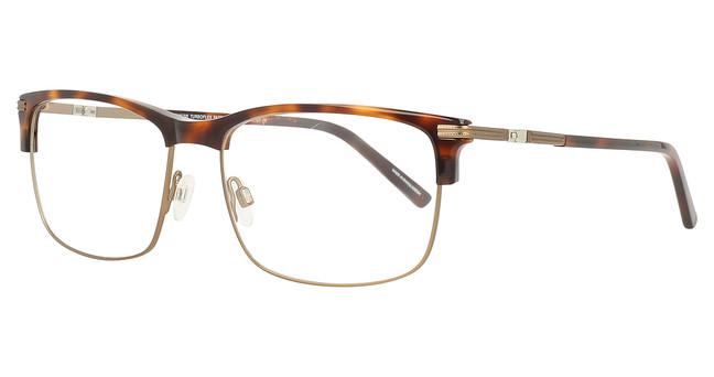 Takumi Eyeglasses TK1152 Demi Amber & Matt Light Brown/10