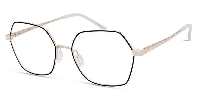 Eco Eyeglasses BONAIRE Black / Gold/BKGD