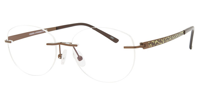 AirMag Eyeglasses AIRMAG A6371 Mocha/C1
