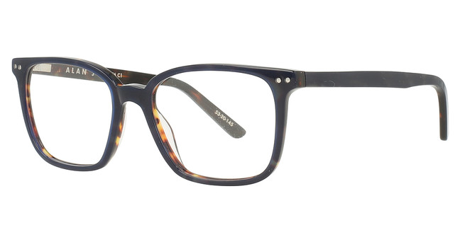 Alan J Eyeglasses AJ-156 Midnight/Tortoise/1