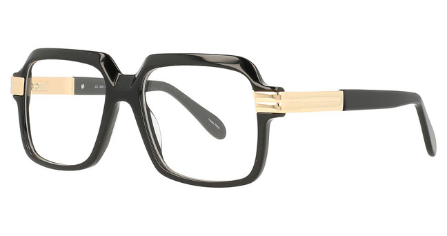 DICAPRIO Eyeglasses DC336 Black/Gold