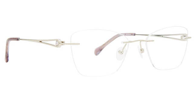 Totally Rimless Eyeglasses Bria(327) Silver/SILV