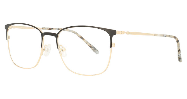 Alexander Julian Eyeglasses Minchello Black/Gold