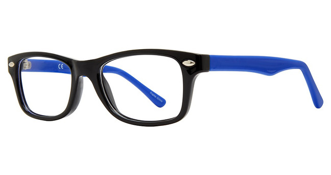 Chlogan Eyewear Eyeglasses Aura 1804 Black/ Blue