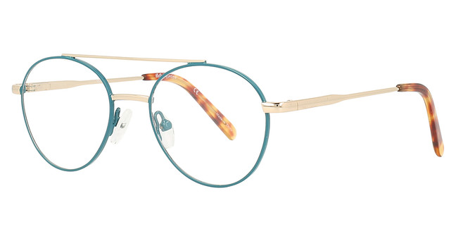db4k Eyeglasses Circuit Teal/Gold/1