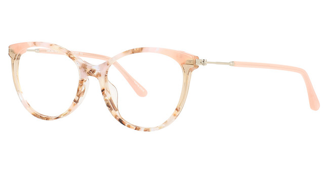 Takumi Eyeglasses TK1155 Brown & White Marbled & Light Pink/10