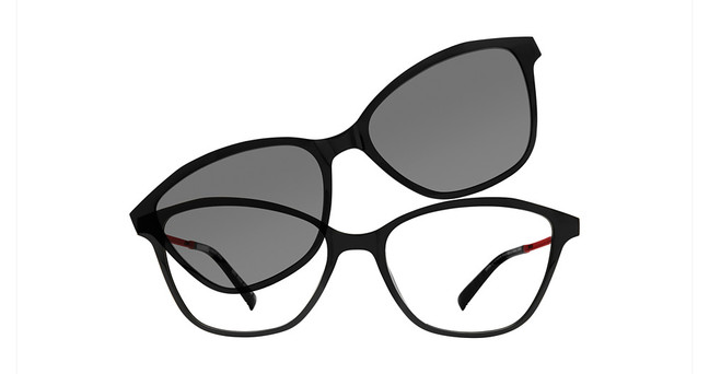 Vivid VIVID 6028 shiny black/red