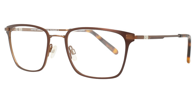 Easytwist Eyeglasses ET997 Matt Dark Brown & Brown/10