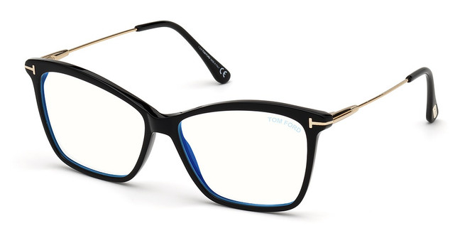Tom Ford Eyeglasses FT5687-B shiny black/001