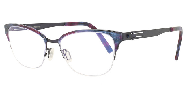 OVVO Optics Eyeglasses 3941 midnight w/ grape/655C