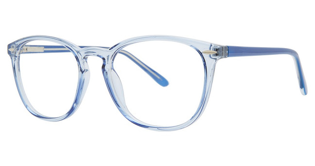 Modern Plastics II Eyeglasses Achieve blue crystal