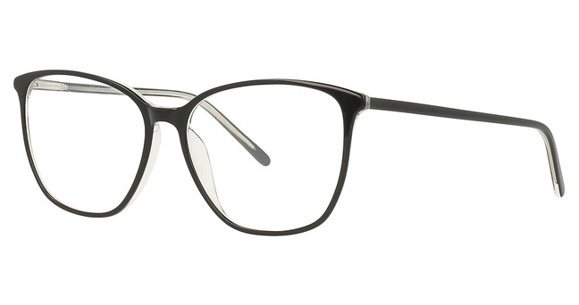 NRG Eyeglasses N246 Black/Crystal/C-3