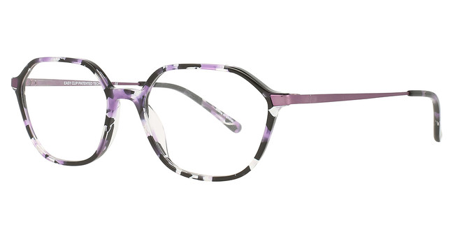 Easyclip EC550 Tortoise & Brushed Lilas Steel/80