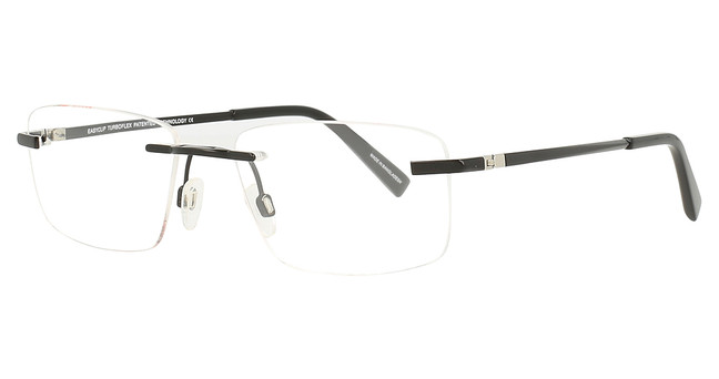 Easyclip Eyeglasses EC573 Satin Black/90