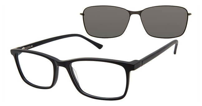 REVOLUTION Eyeglasses PRESTON BLACK/BLK