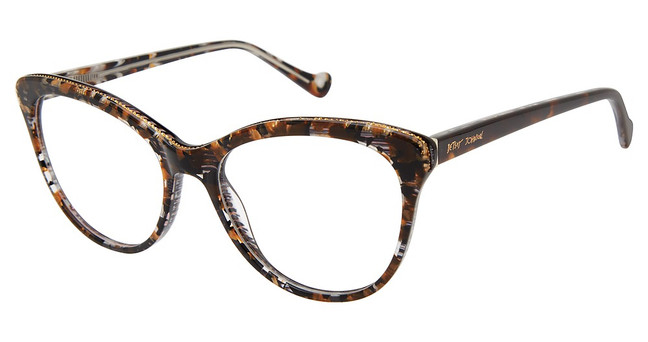 BETSEY JOHNSON Eyeglasses DIVA DAYS BLACK/BLK
