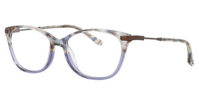 BCBG Max Azria Eyeglasses Rowan BLUE BROWN FADE