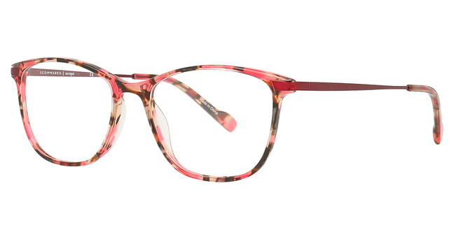 Scott Harris Eyeglasses Scott Harris 742 Watermelon Tortoise/3