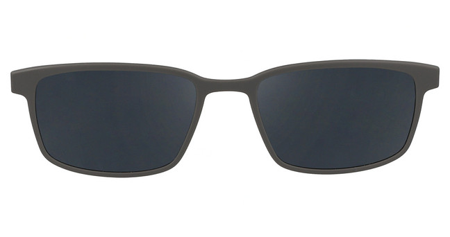 Flexon Eyeglasses FLX 1000 MGC-CLIP GUNMETAL/033