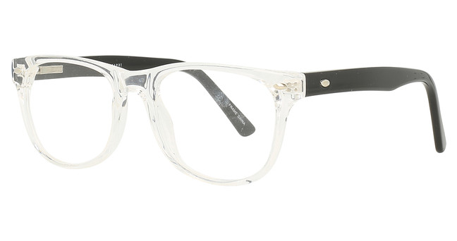 4U Eyeglasses US107 Crystal/Black
