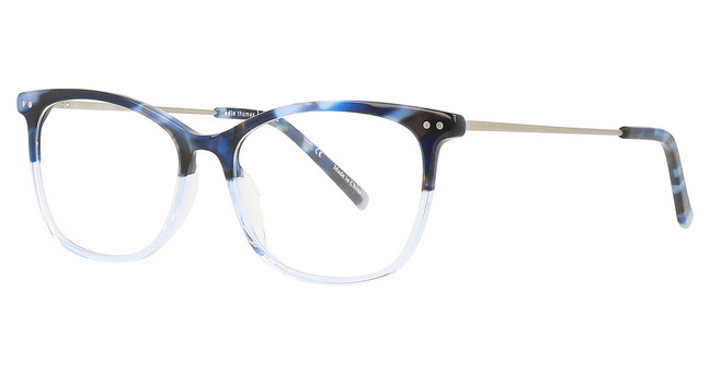 Adin Thomas Eyeglasses AT-504 Blue Tortoise / Sky/2