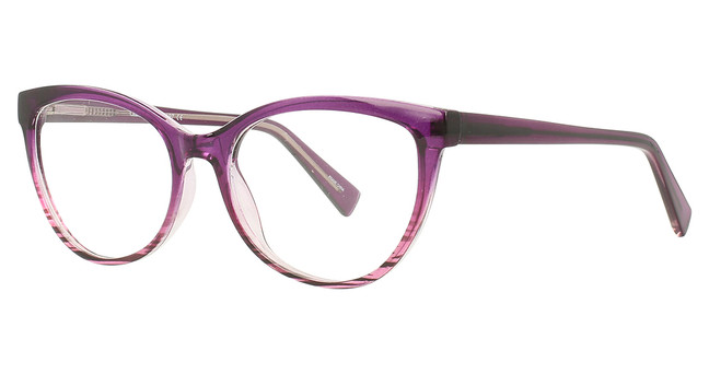 Enhance Eyeglasses 4197 Purple Rose