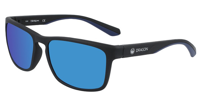 Dragon Eyeglasses DR BLAISE LL ION MATTE BLACK/LL BLUE ION/003