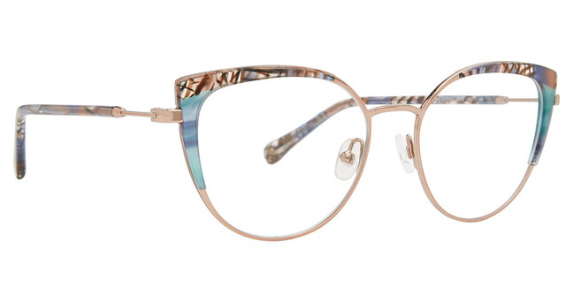 Trina Turk Eyeglasses Katya Light Brown/LTBN