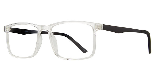 Chlogan Eyewear Eyeglasses Rogue 1057 Clear/Black