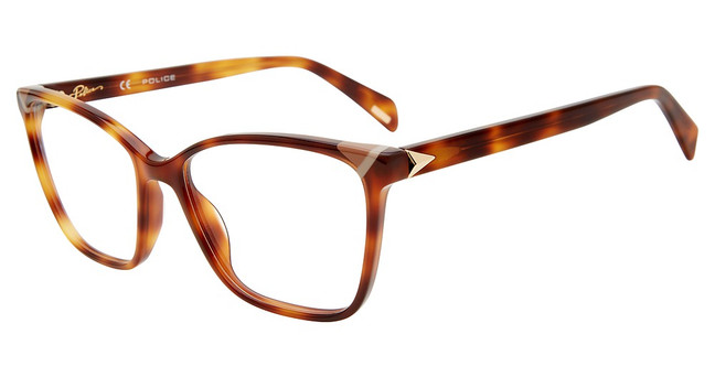 Police Eyeglasses VPLD89V Brown Tortoise 0752/0752