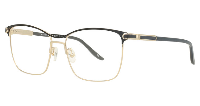 Helium Eyeglasses 4438 Gold/Black