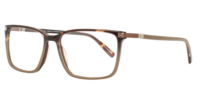 Takumi Eyeglasses TK1187 Tortoise & Light Brown/10