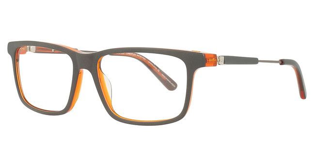 Easyclip Eyeglasses EC599 Matt Grey & Crystal Orange/20