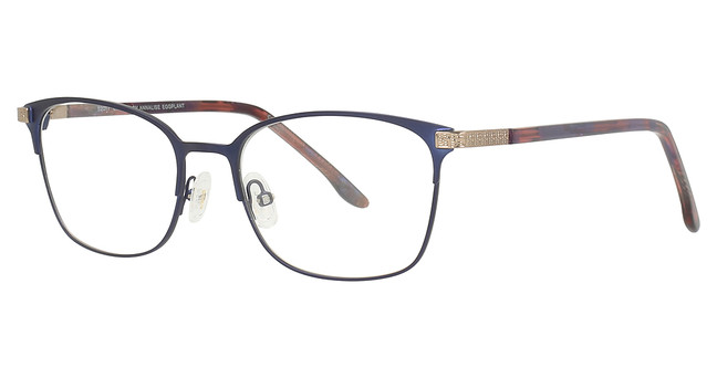 BCBG Max Azria Eyeglasses Annalise EGGPLANT