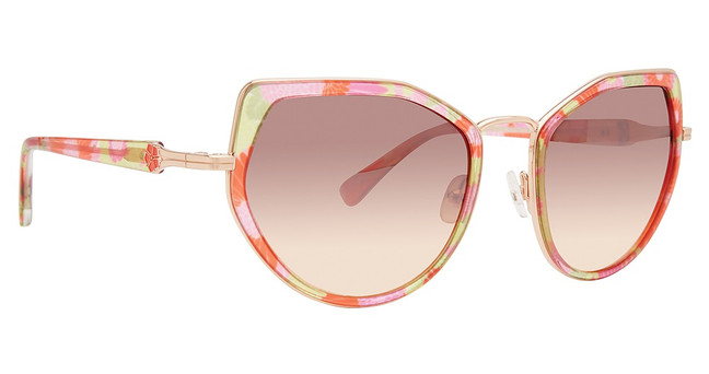 Trina Turk Eyeglasses Maldives Vintage Floral/VTFL