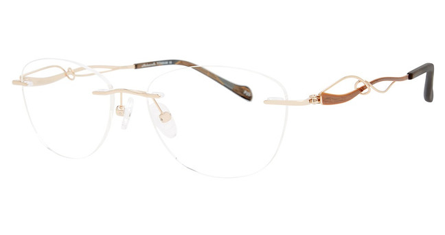 Mademoiselle Eyeglasses MADEMOISELLE MM9284 Gold/C1