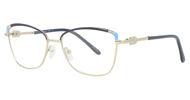 Enhance Eyeglasses 4291 Blue/Silver