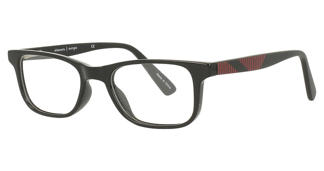 Elements Eyeglasses EL-430 Black/1