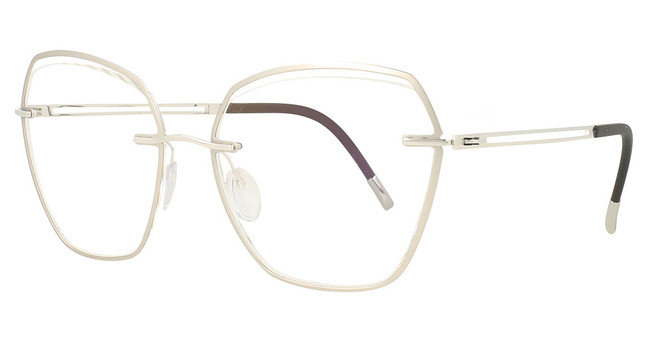 Silhouette Eyeglasses 4563 Pure Rhodium/7000