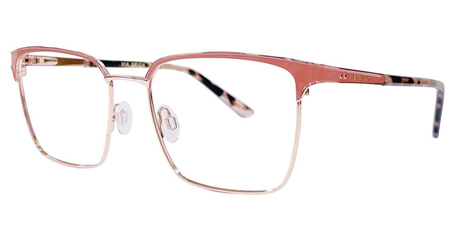 Via Spiga Eyeglasses Via Spiga Bella BLUSH/ROSE GLD/720