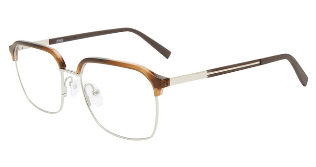 Jones New York Eyeglasses VJOM370 Brown Horn