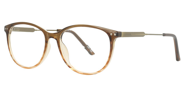 Enhance Eyeglasses 4296 Khaki Tortoise Fade
