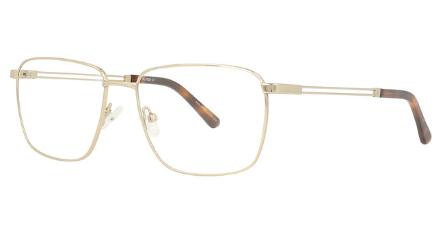 HeadLines Eyeglasses HL-1526 Shiny Gold/C1